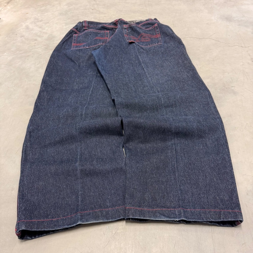 2000s y2k baggy FUBU double knees carpenter jeans‎